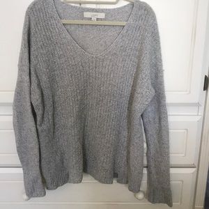 LOFT Gray Sweater